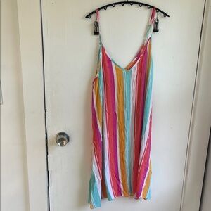 Body Glove Multicolor Striped Dress Size XS